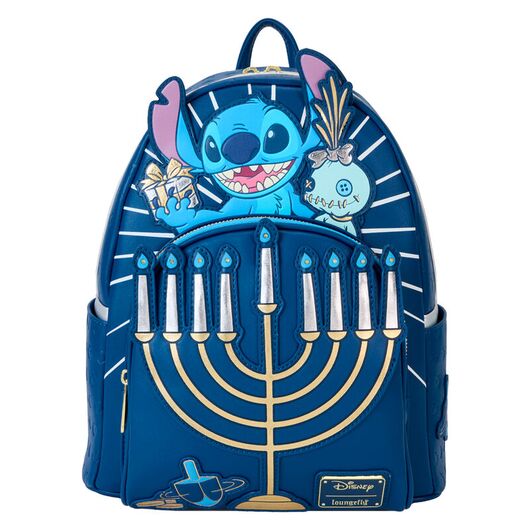 Loungefly Disney Stitch Menorah backpack 671803525498