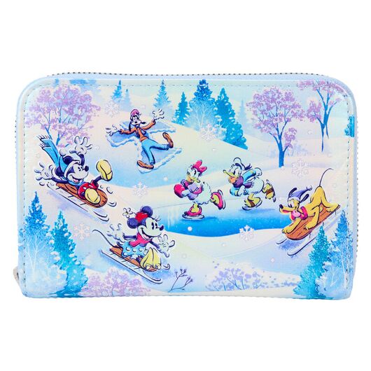LOUNGEFLY Loungefly Disney Mickey and Friends Winter Wonderland wallet