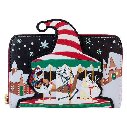 Funko Loungefly! Nightmare B.C. Christmas Town Wallet WDWA3159