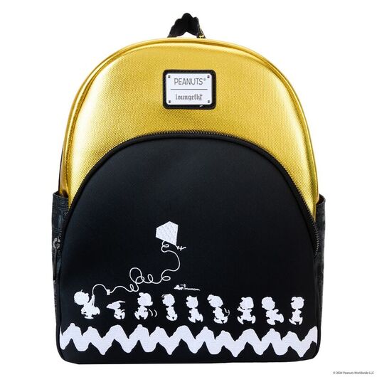 Loungefly Peanuts 75th Anniversary Snoopy Gang Flying Kite backpack 671803531345