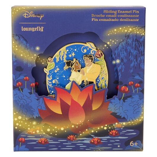 LOUNGEFLY Loungefly Disney The Princess and the Frog 15th Anniversary enamel pin