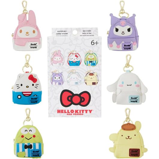 LOUNGEFLY Loungefly Hello Kitty mini backpack keychain mystery box