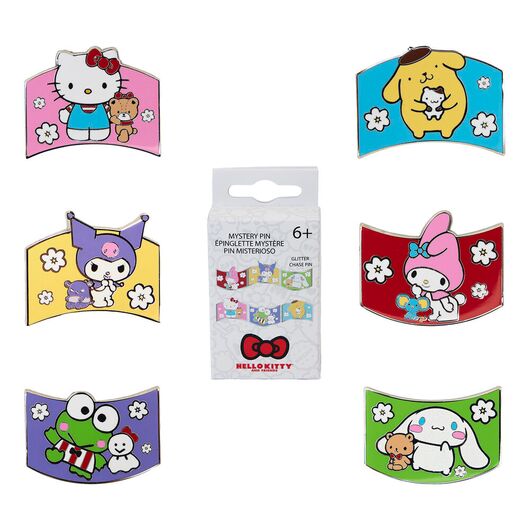 LOUNGEFLY Loungefly Hello Kitty and Friends Mystery Blind Box Enamel Pin assorted