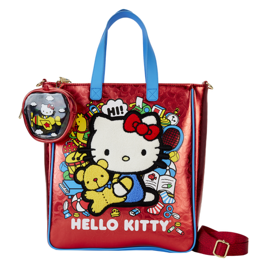 Loungefly - Hello Kitty and Friends 50th Anniversary Tote Bag with Coin Bag 27cm