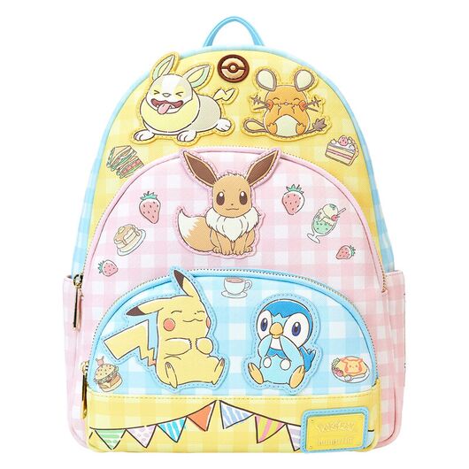 FUNKO Loungefly Mini Zaino Tripla Tasca Pokemon Coffee PMBK0313