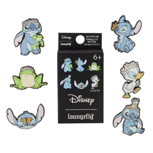 LOUNGEFLY Loungefly Disney Stitch assorted Mystery Blind Box Enamel Pin
