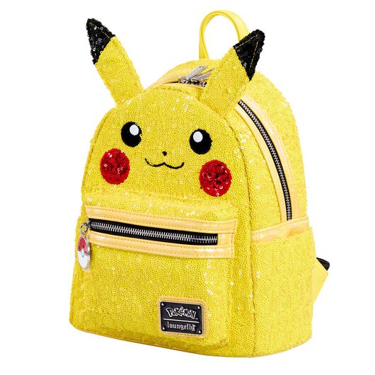 FUNKO Loungefly Mini Zaino Pokemon Pikachu Sequin PMBK0218