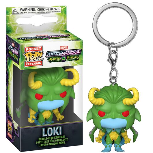 Funko Keychain! Monster Hunters: Loki