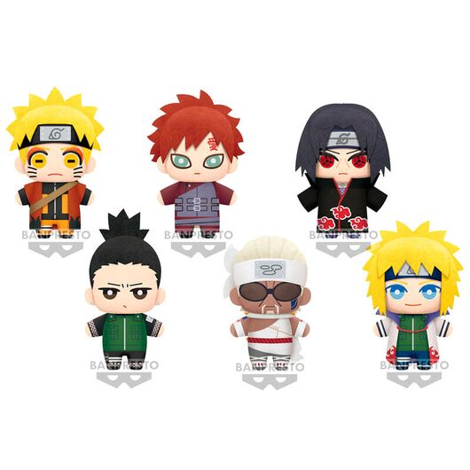 Naruto Shippuden Series 2 - 18 plush toys 15cm (Τυχαία Επιλογή - Ολόκληρο Πακέτο)