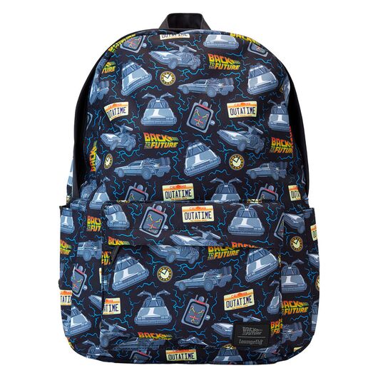 Loungefly Back to the Future 40th Anniversary nylon backpack 44cm 671803536760