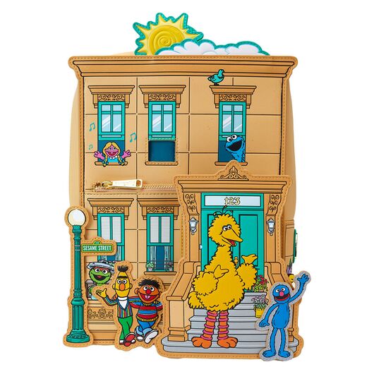 Loungefly Sesame Street Corner backpack 30cm 671803536531