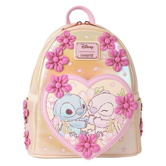 FUNKO Loungefly Mini Zaino Stitch & Angel Love WDBK3953