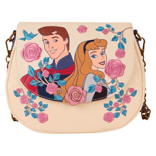 LOUNGEFLY Loungefly Disney Sleeping Beauty Aurora & Phillip shoulder bag