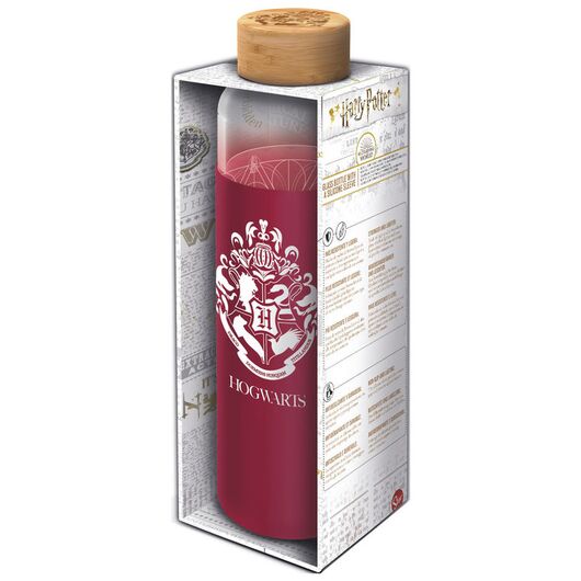 STOR Harry Potter silicone cover glass bottle 585ml