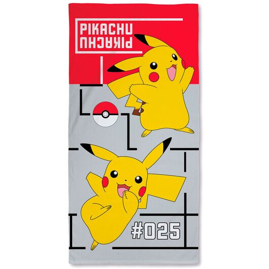 Pokemon Pikachu cotton beach towel 5904209601561