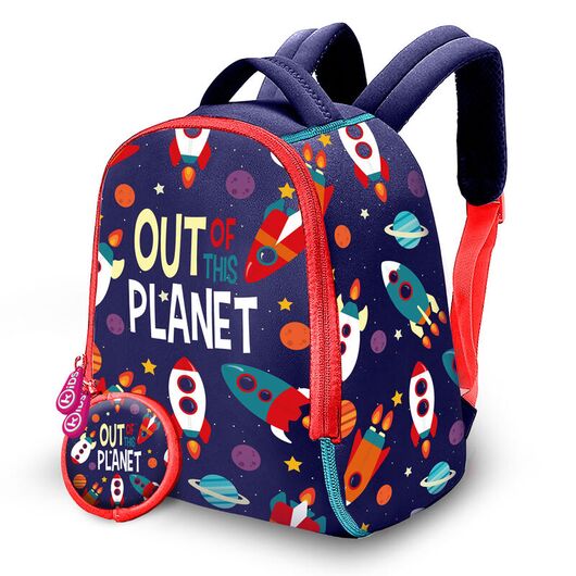 Out Planet Backpack + purse neoprene backpack 25cm 8435507819862