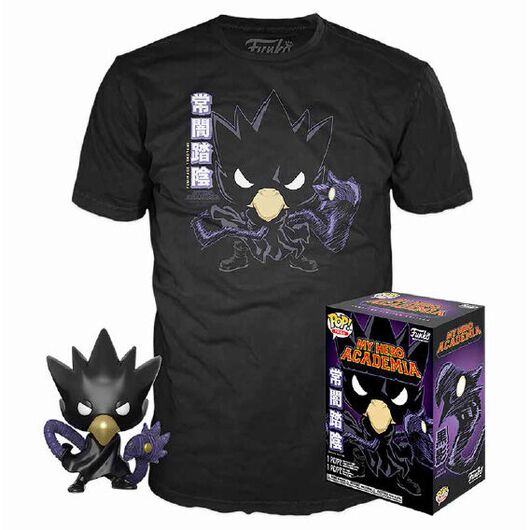 Set POP figure & Tee My Hero Academia Tokoyami (M)