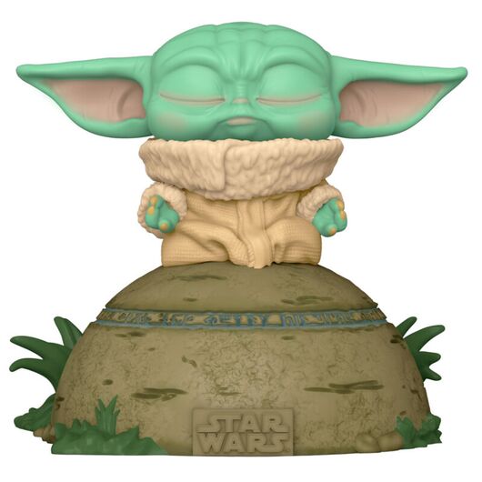 FUNKO POPS Star Wars The Mandalorian Grogu using Force 485 58390