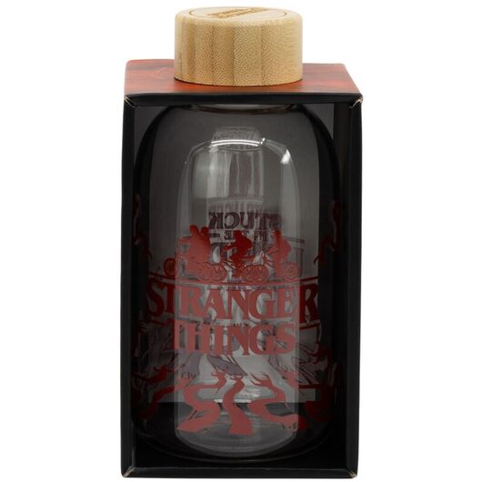 STOR Stranger Things glass bottle 620ml