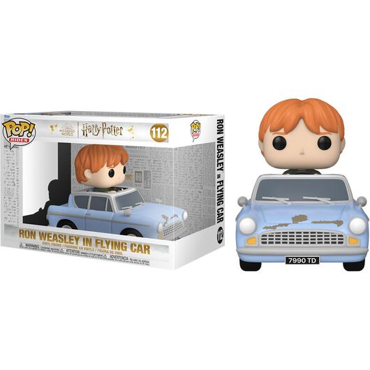 Funko Pop! Rides: Harry Potter - Ron Weasley in Flying Car 112