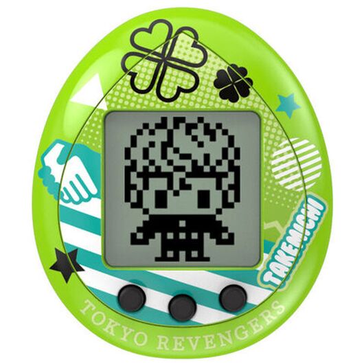 BANDAI Tokyo Revengers Hugmy Tamagotchi + Takemichi Support figure
