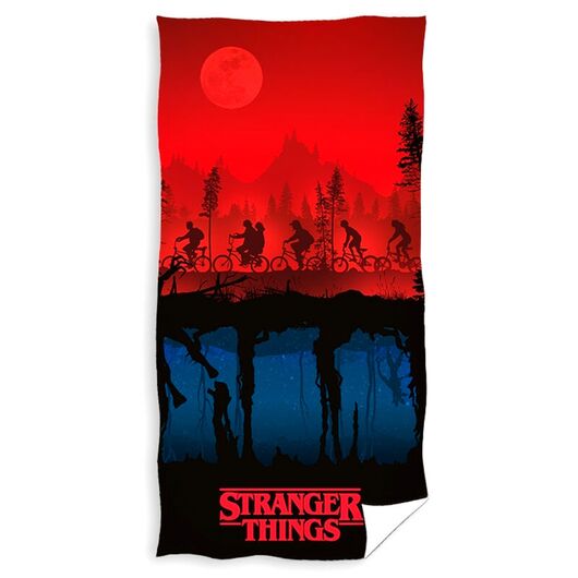 Stranger Things microfibre beach towel 8435631339892