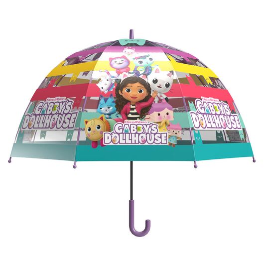 Gabby Doll House manual transparent bubble umbrella 48cm 8426842110226