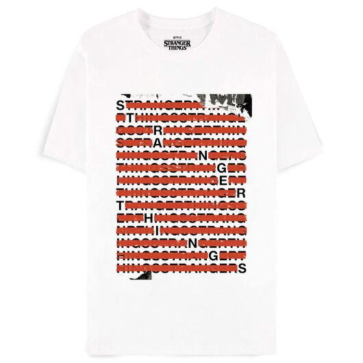 DIFUZED Stranger Things Letters t-shirt