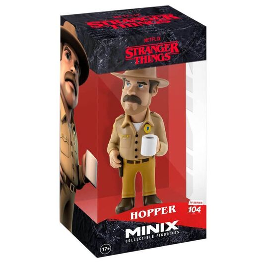 Stranger Things Hopper Minix figure 12cm 8436605113876