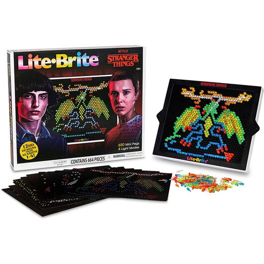 NETFLIX Stranger Things Lite Brite game