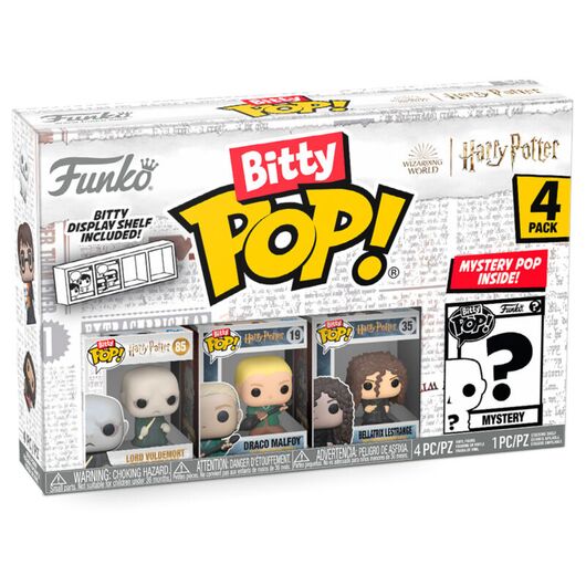 Funko Bitty Pop! Harry Potter: Voldemort  4 Pack