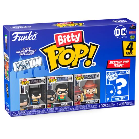 FUNKO BITTY POP 4 Pack DC Batman 71311