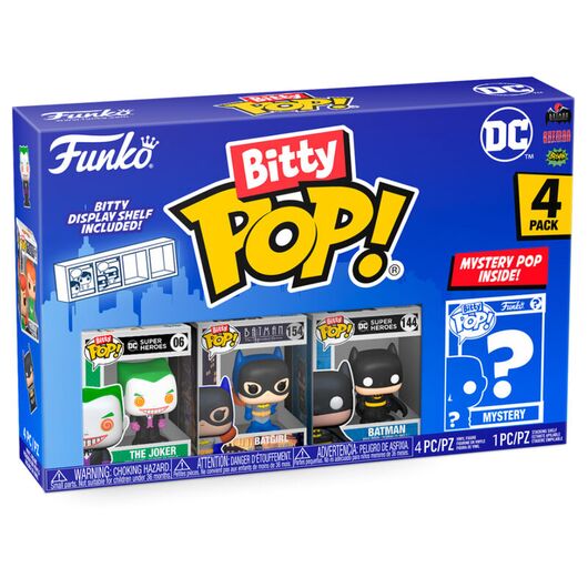 FUNKO BITTY POP 4 Pack DC The Joker 71312
