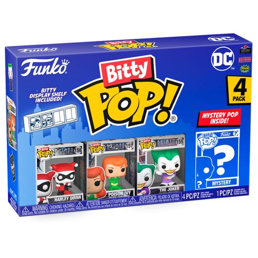 FUNKO BITTY POP 4 Pack DC Harley Quinn 71313