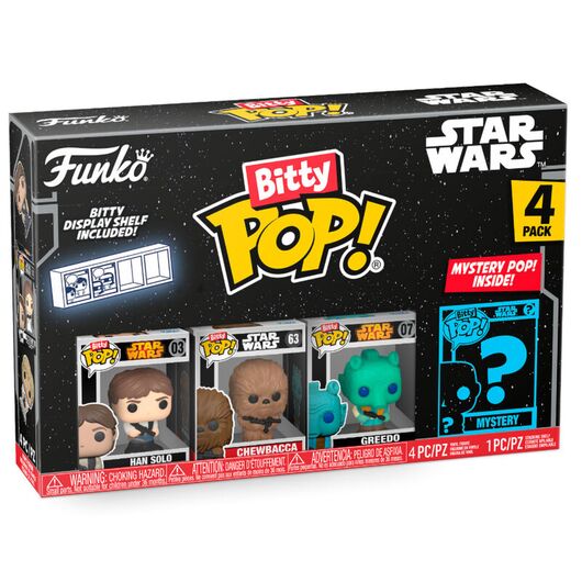 FUNKO BITTY POP 4 Pack Star Wars Han Solo 71513