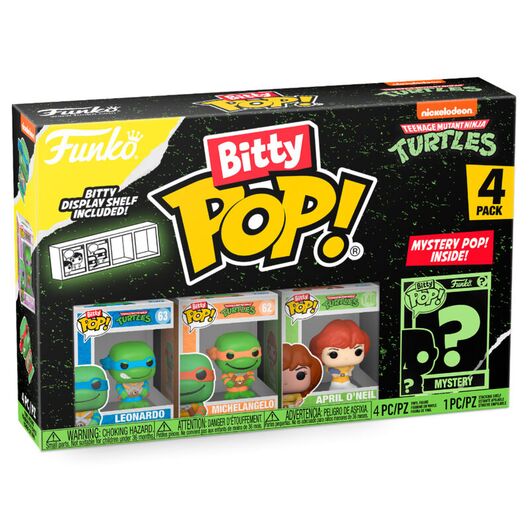 FUNKO BITTY POP 4 Pack TMNT Turtles Leonardo 71507
