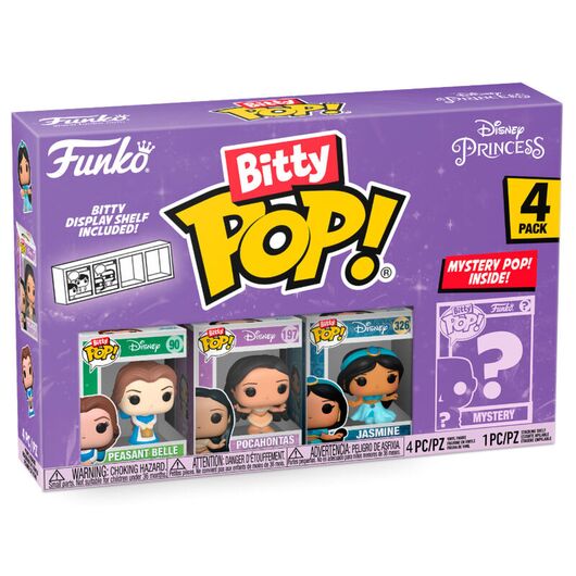 Funko Bitty Pop! Disney Princess Belle 4 Pack 73028