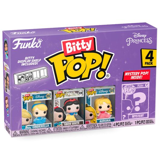 Funko Bitty Pop! Disney Princess  Cinderella 4 Pack 73029