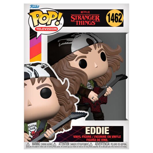 FUNKO POP Stranger Things S4 Eddie w/Guitar 1462 72138