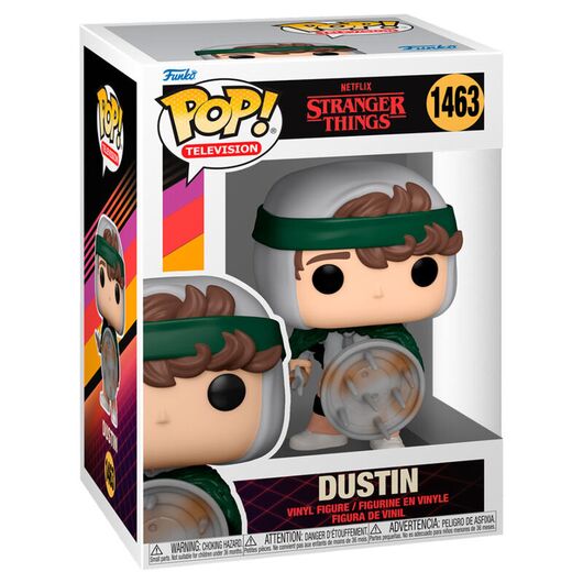 FUNKO POP Stranger Things S4 Dustin w/Shield 1463 72137