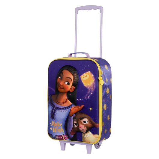 KARACTERMANIA Disney wish 3D trolley suitcase