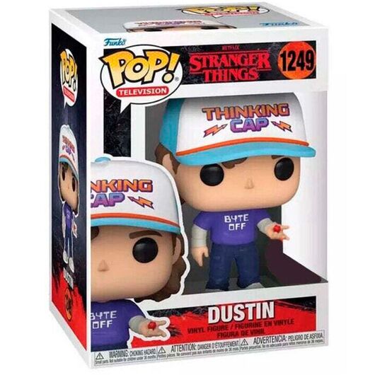 POP figure Stranger Things Dustin Exclusive 889698623926