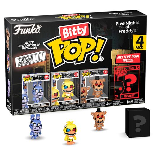Funko Bitty Pop! FNAF Nightmare Bonnie 4 Pack 73047