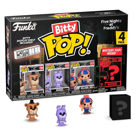 Funko Bitty Pop! FNAF Freddy 4 Pack 73046