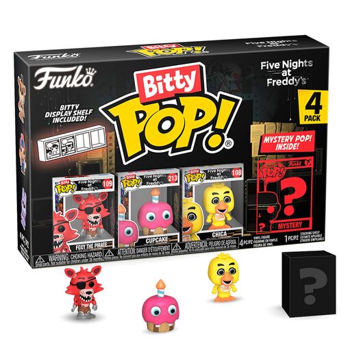 Funko Bitty Pop! FNAF Foxy 4 Pack 73045