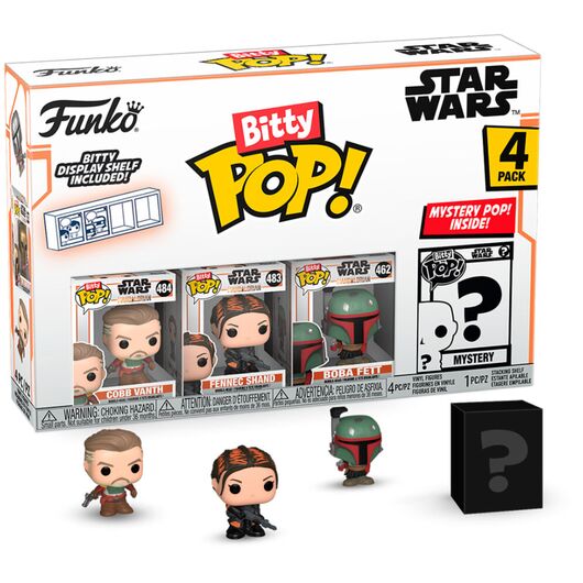 Funko Bitty Pop! Star Wars The Mandalorian Marshal 4 Pack