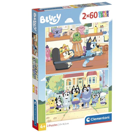 Clementoni Puzzle - Bluey 2x60pcs