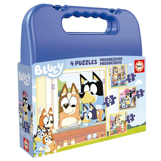 EDUCA Puzzle - Bluey briefcase 12-16-20-25pcs