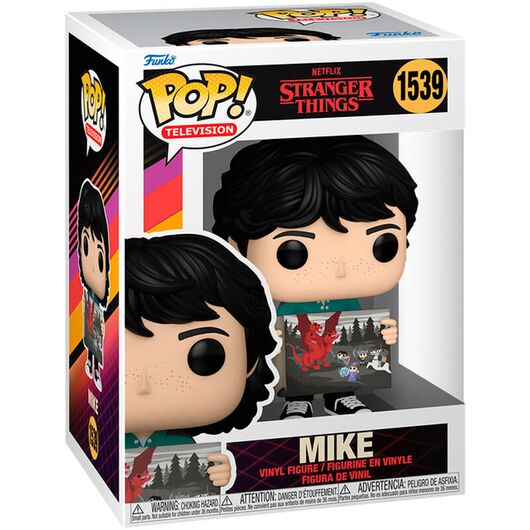 FUNKO POP Stranger Things S4 Mike w/Will's Painting 80137