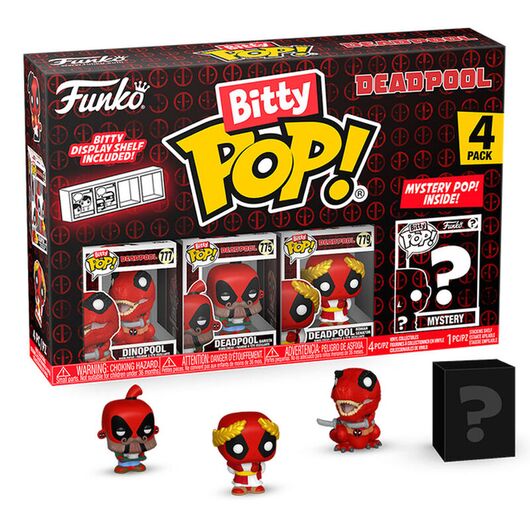 FUNKO BITTY POP 4 Pack Deadpool Dinopool 84961